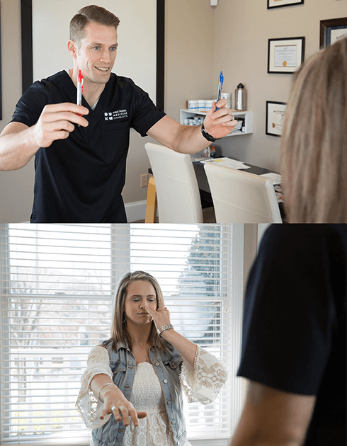 Dr. John Bartemus of Functional Medicine Charlotte treating a patient Dr. John Bartemus of Functional Medicine Charlotte treating a patient